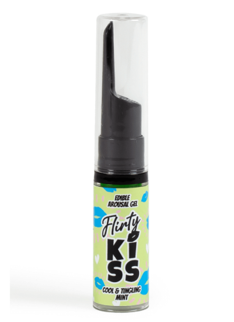 Gels pour Sexe Oral Fraise & Menthe  Flirty Kiss 2×8 gr Secret Play